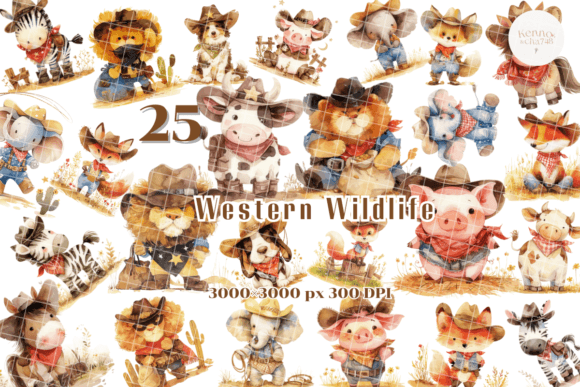 Download Western Animal Art, Cowboy Wildlife - Premium Resources