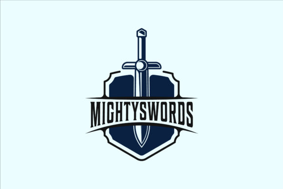 Download Shield and Sword Logo Vintage Vector - Logo Collection